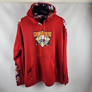 Cooperstown Dreams Park Hoodie Baseball Red Logo Mens 2XL